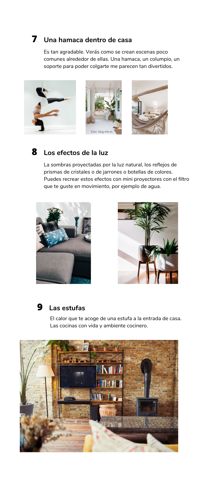 10 COSAS QUE ME GUSTAN EN LA DECORACIÓN